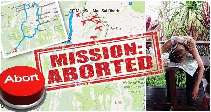 Abort Mission! The first time I've bailed on an adventure..... 34 a map and a lady