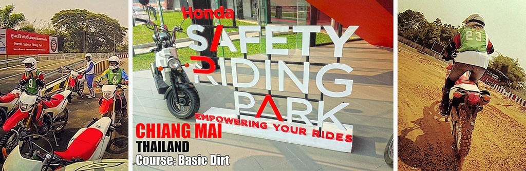 Honda Safety Riding Park. Chiang Mai, Thailand