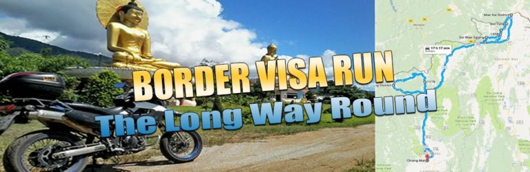 a trip report for a motorcycle ride in Thailand