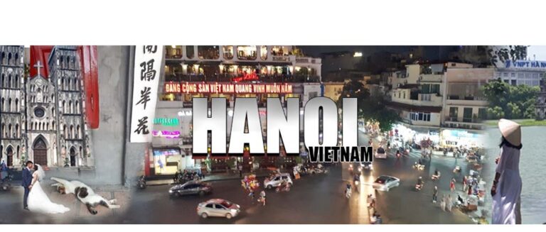 Amazing Hanoi - Thai Visa Trip 1 a trip report collage banner for Hanoi Vietnam - motogirlthailand