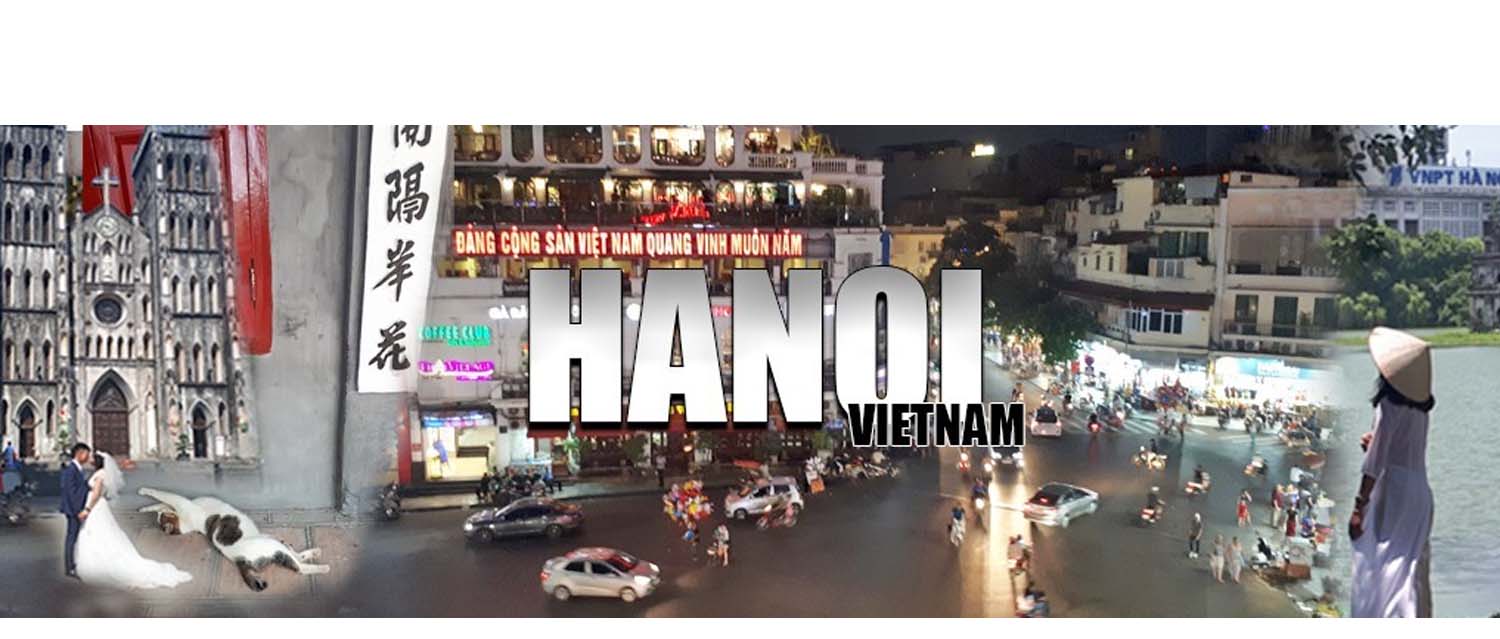 a trip report collage banner for Hanoi Vietnam - motogirlthailand