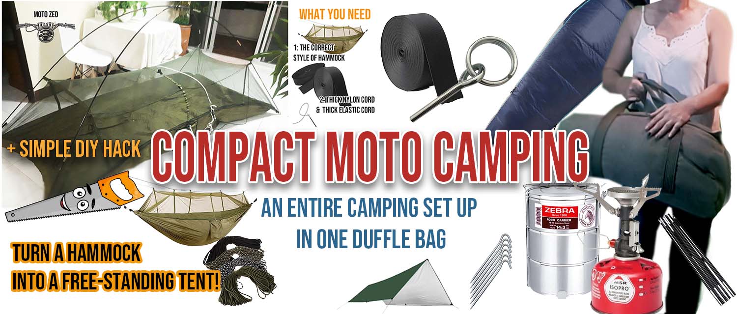 5 Useful Lady Rider Items 11 compact motorcycle camping guide motogirlthailand