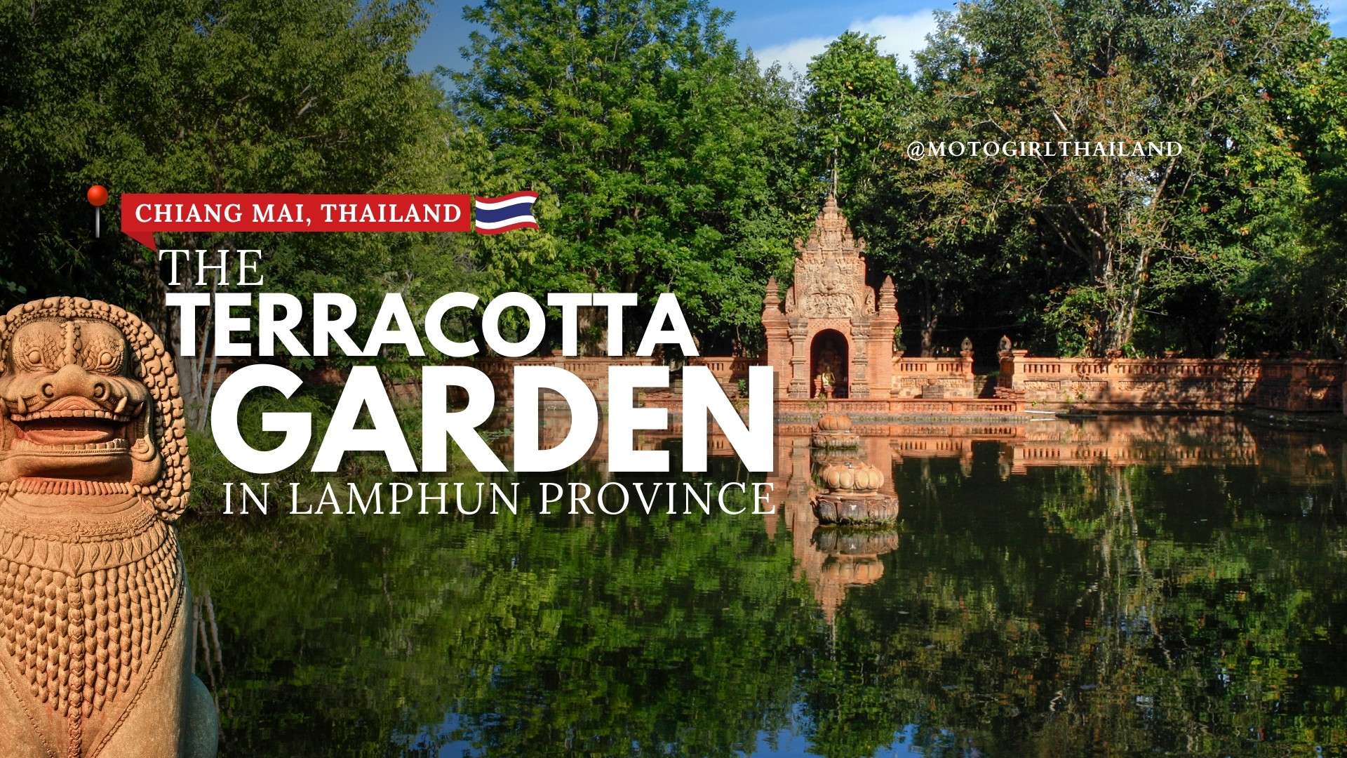 Guides 12 Terracotta garden in Lamphun, Chiang Mai. Thailand. Cafe