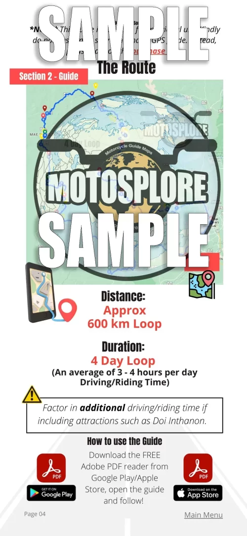 4 gps route map for riding in thailand gps route map for riding in thailand