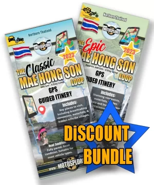 discount-bundle discount gps map guide bundle for the Mae Hong Son Loop