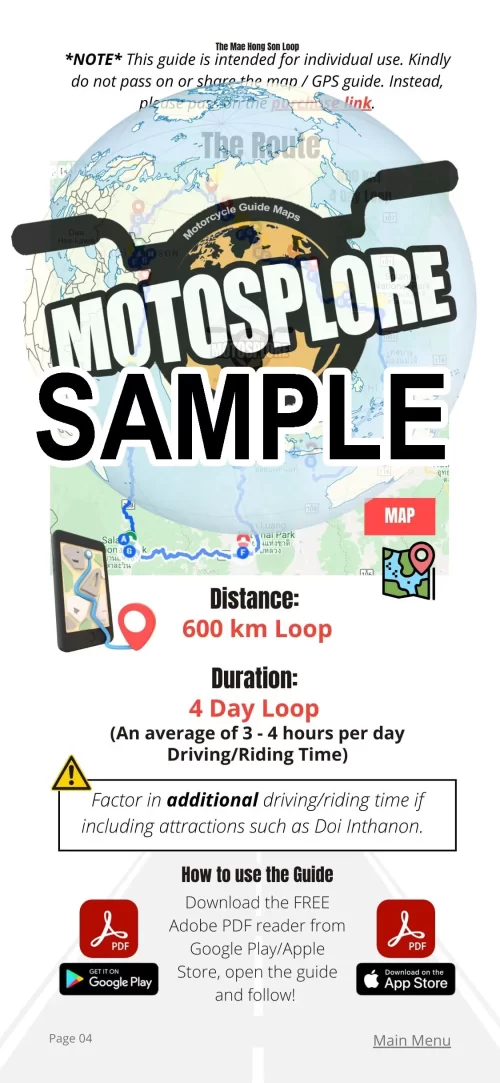mae-hong-son-map Mae Hong Song loop guide Mae Hong Song loop guide gps
